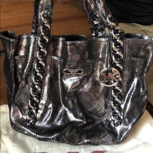 New Authentic MK leather handbag